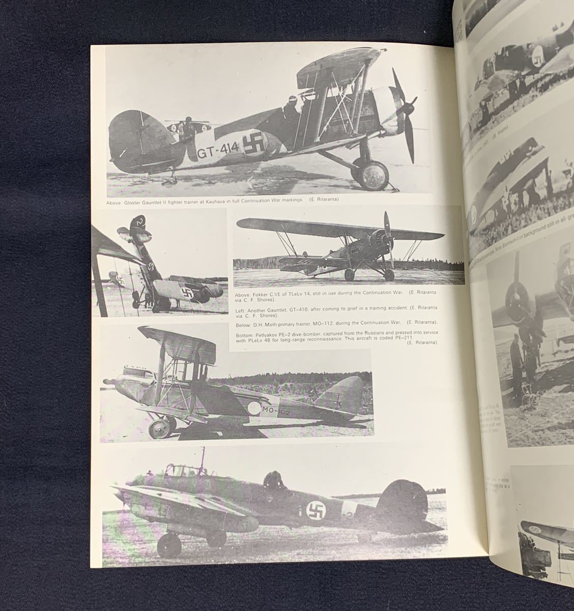 レア 当時もの 洋書 フィンランド空軍 1918-1968 オスプレイ AIRCAM AVIATION SERIES №82 古書_画像8