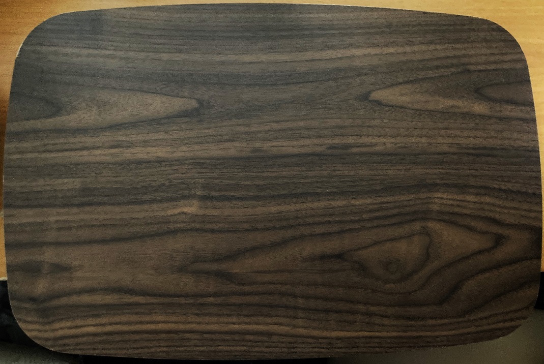 ミニテーブル 食台 折り畳み式 木目調 40×60cm_画像1