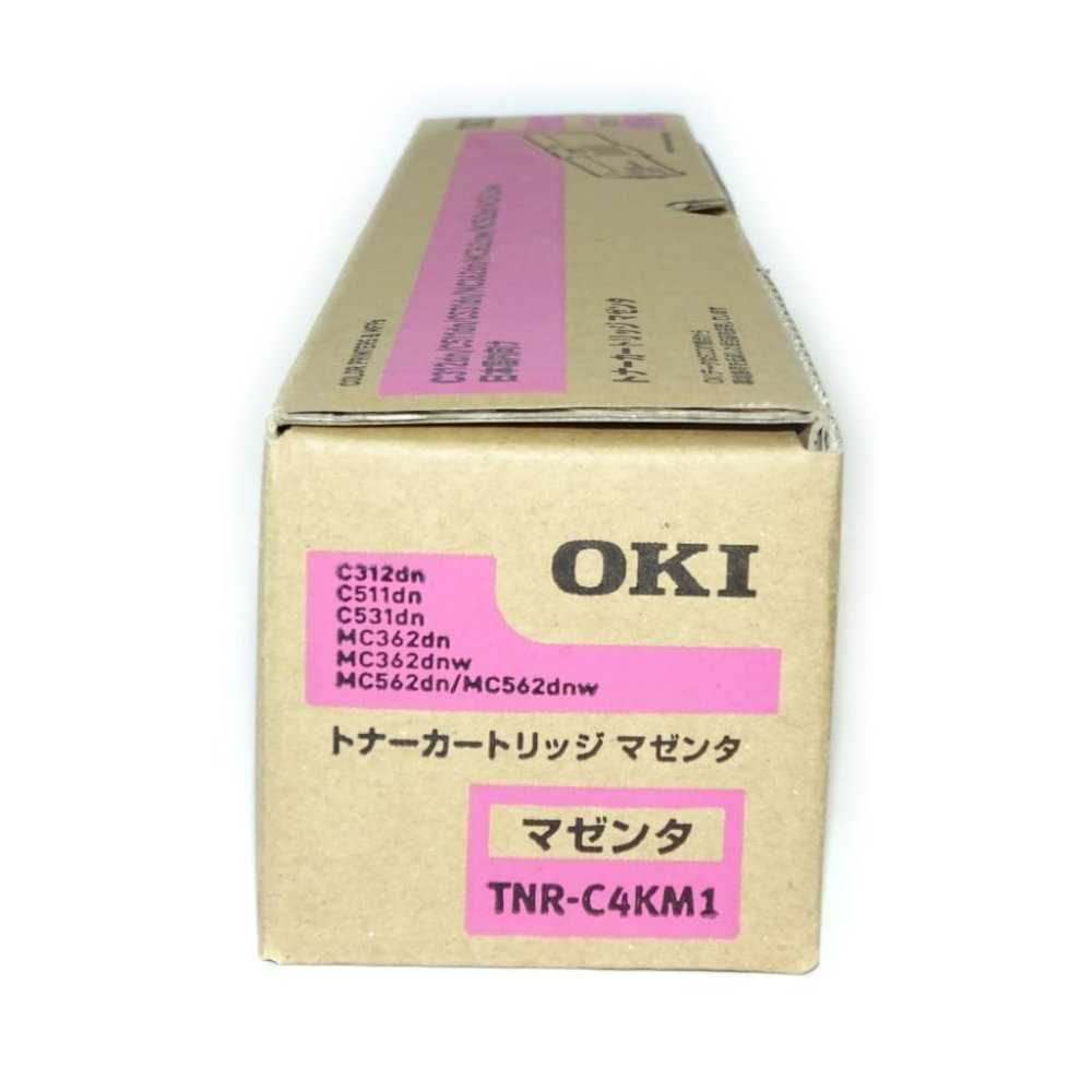 訳あり新品 OKI 【トナーカートリッジ マゼンダ (MC562/362dn/C531dn/511dn/312dn)】 TNR-C4KM1_画像4