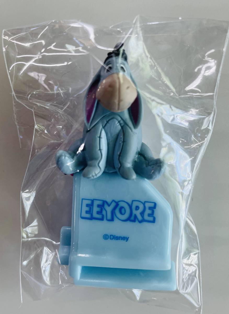  postage 120 jpy ~* Winnie The Pooh Eeyore pa clip s* paper pack milk pack drink clip mascot figure 