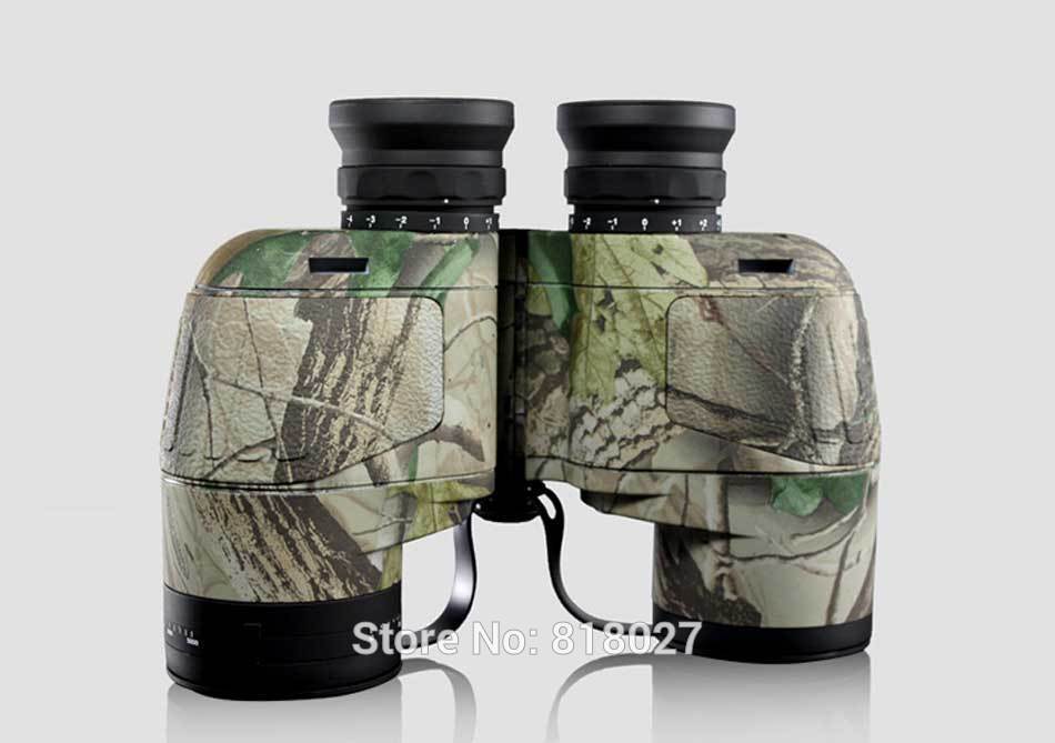 [ free shipping!]Boshile 10X50 binoculars professional army . sea . waterproof telescope HD BAK4 range finder distance color black, camouflage [ new goods ][.. issue possible ]