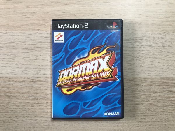 PS2 ソフト DDRMAX Dance Dance Revolution 6thMIX 【管理 17155】【ジャンク】_画像1