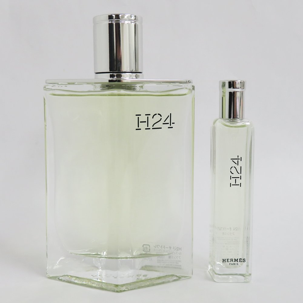 【名古屋】1円～ エルメス 香水 H24 オードトワレ 100ml 15ml セット フレグランス EAU DE TOILETTE 未使用 N2401-06-300128sh_画像2