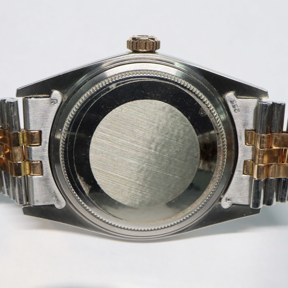 【名古屋】ロレックス デイトジャスト 1601/33 SS PG ブラック 39番台 自動巻 メンズ腕時計 ヴィンテージ 男_画像8