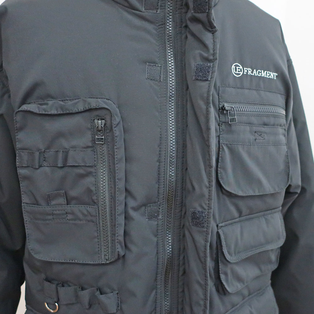 【天白】ユニフォームエクスペリメント MULTI POCKET PADDING JACKET ジャケット アウター ブラック サイズ2 メンズ_画像5