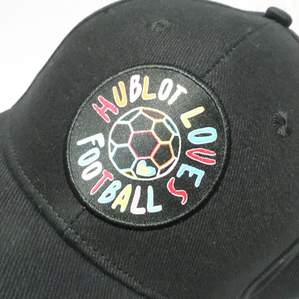 【天白】１円～ HUBLOT ウブロ キャップ 帽子 ブラック ロゴ ファッション 小物 サッカー フットボール メンズ T2401-05-009336yn_画像5