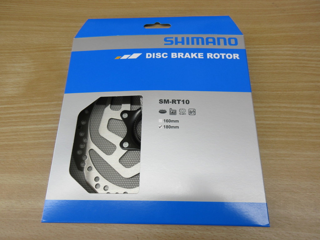 シマノ ブレーキローターSM-RT10-M　180ｍｍ 1枚　センターロック/内外セレーション　新品