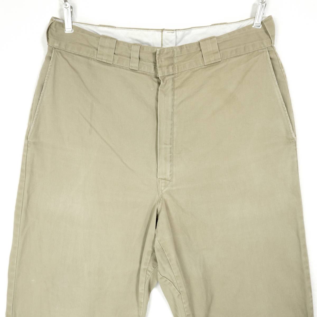 L.L.Bean CHINO PANTS 1980s W34 L33 BR24005 Vintage エルエルビーン チノパン コットンパンツ 1980年代 アメリカ製 ヴィンテージ_画像3