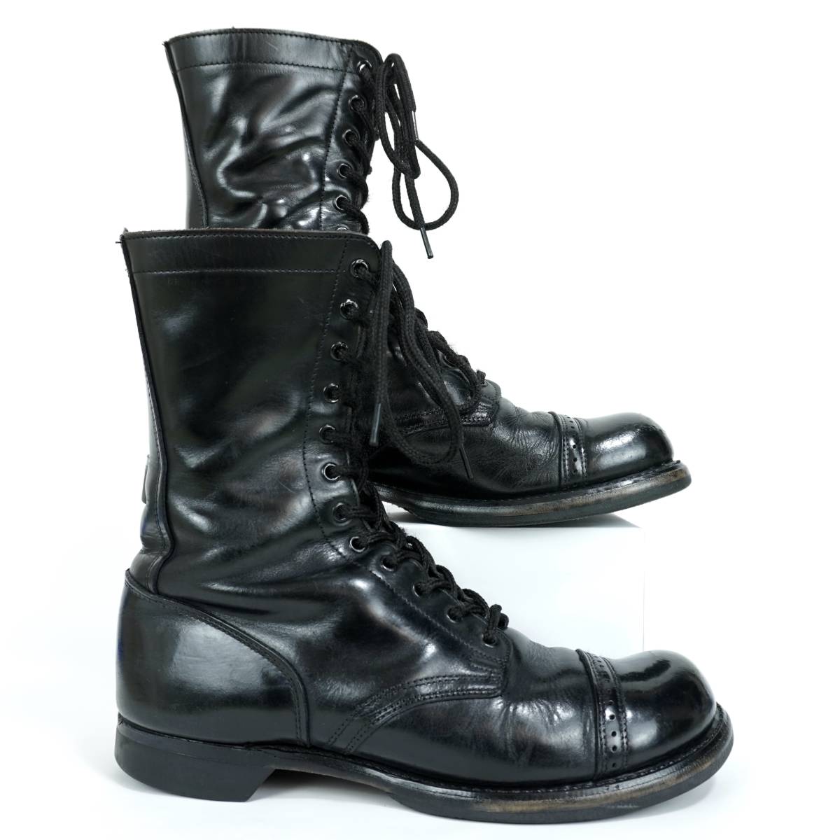 US ARMY DOUBLE H BRAND JUMP BOOTS US9 5D Vintage アメリカ軍 US ARMY DOUBLE H BRAND JUMP BOOTS US9 5D Vintage アメリカ軍