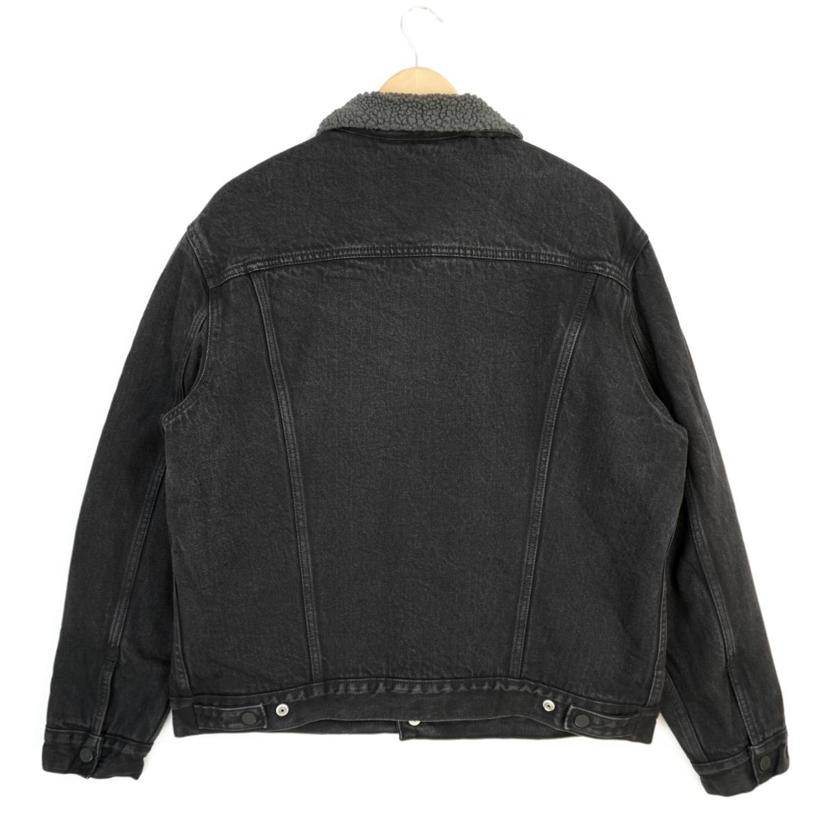 Levi's BLACK DENIM SHERPA JACKET L 304216 リーバイス Levi's BLACK DENIM SHERPA JACKET L 304216 リーバイス
