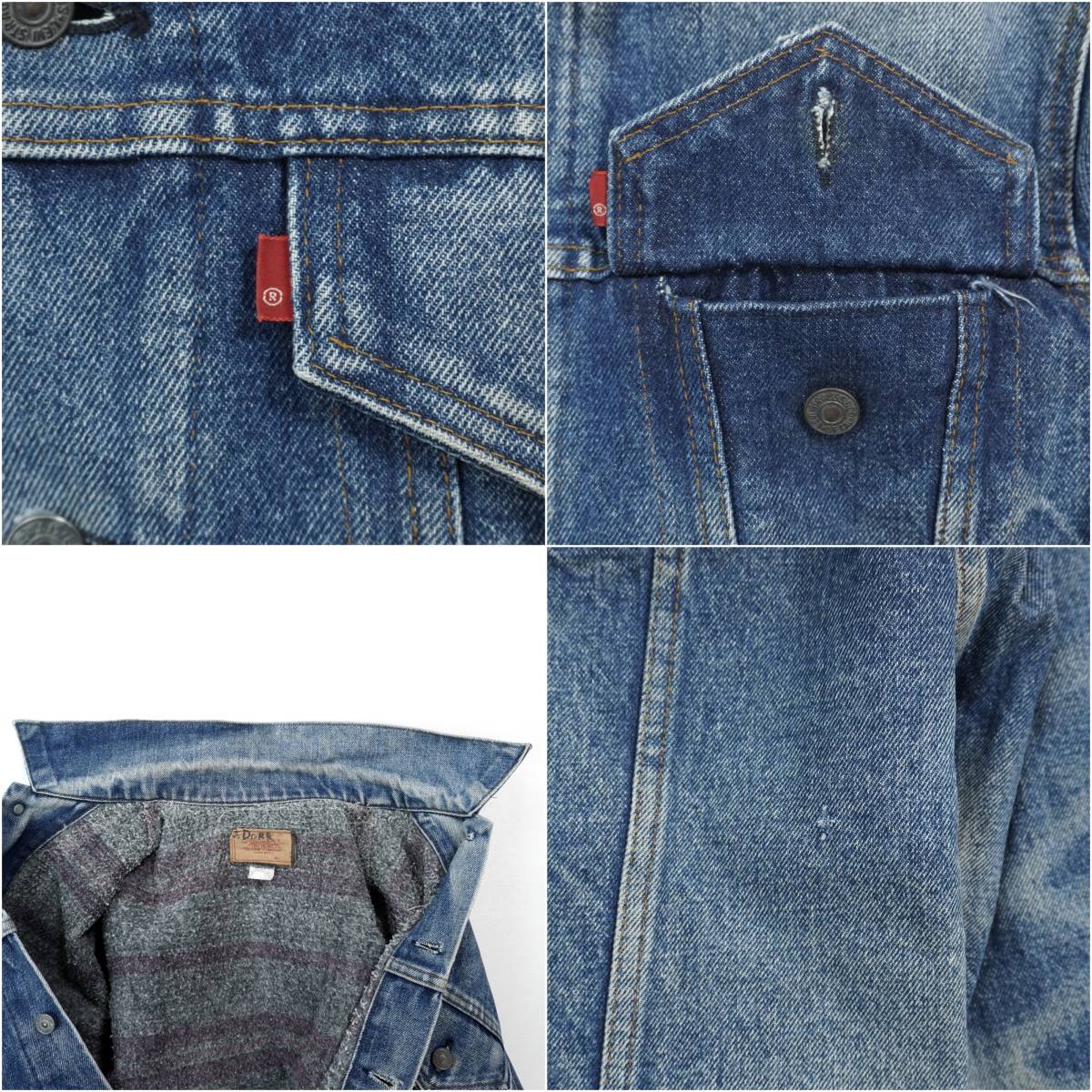 Levi's 71205 0317 DENIM JACKET 1970s 42L 304233 Vintage Levi's 71205 0317 DENIM JACKET 1970s 42L 304233 Vintage