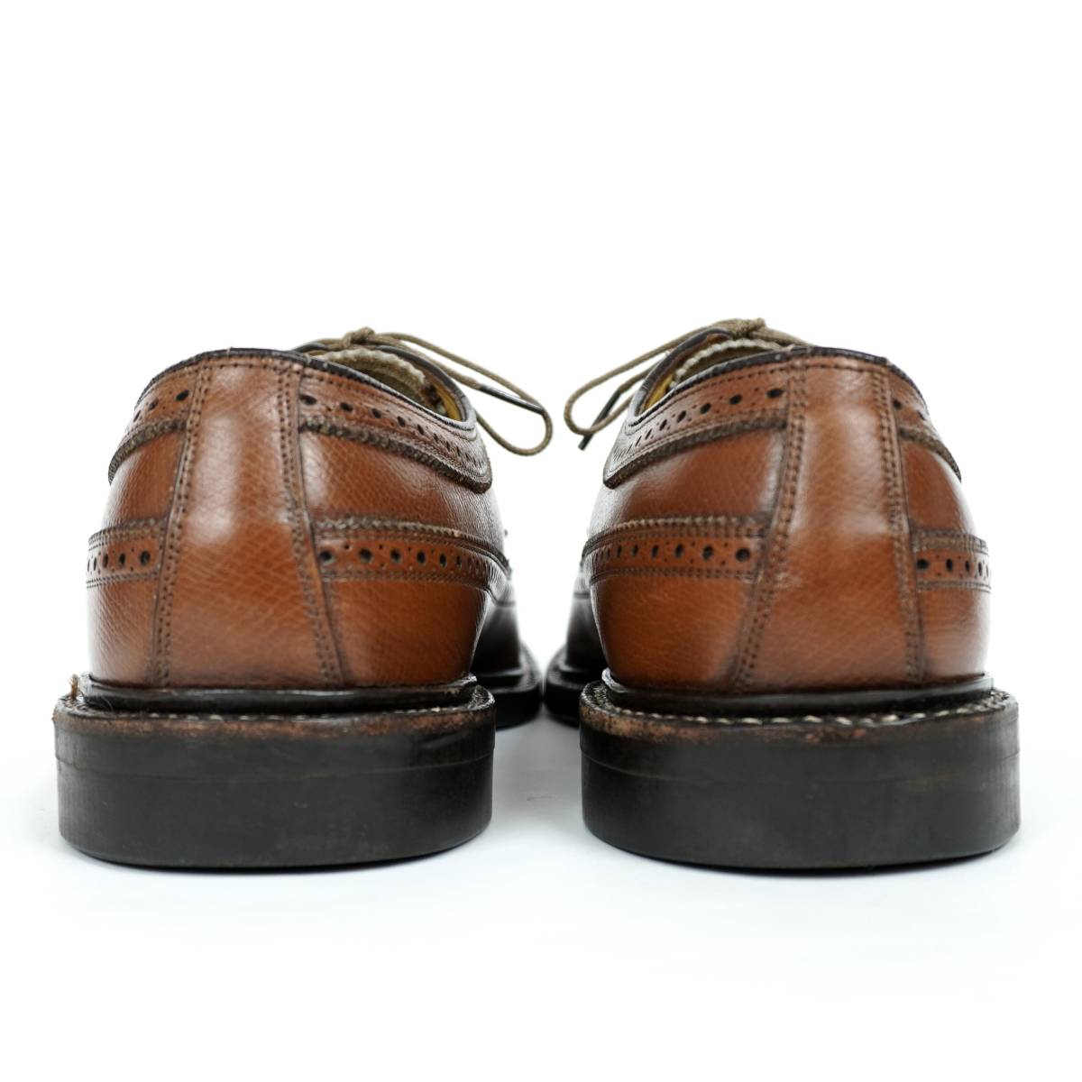 Florsheim Imperial Kenmoor Long Wing Tip Vintage Shoes US Florsheim Imperial Kenmoor Long Wing Tip Vintage Shoes US