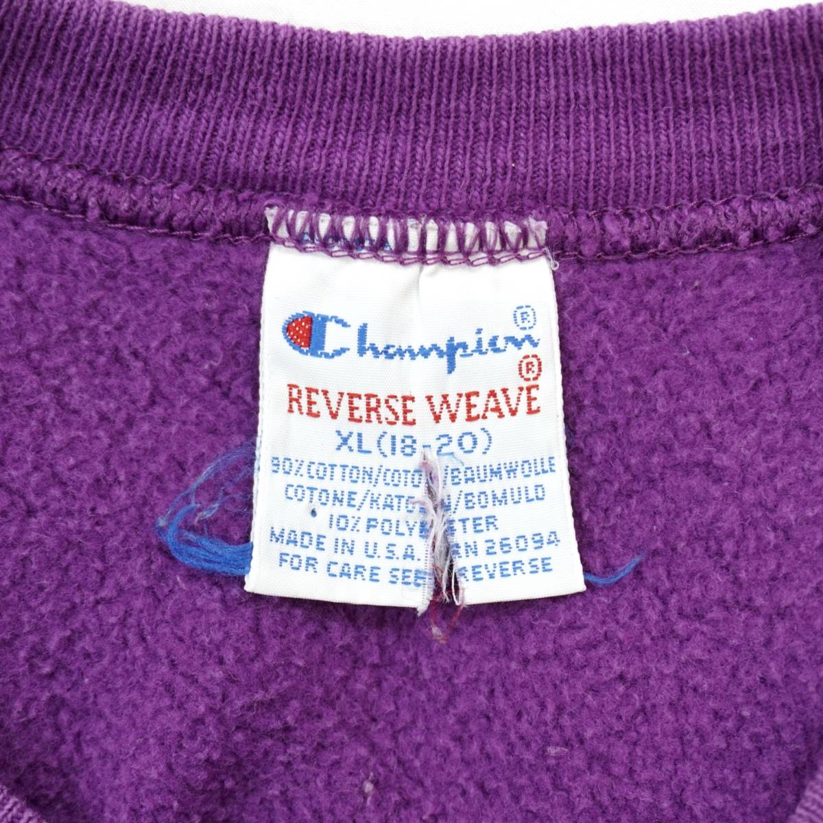 Champion REVERSE WEAVE 1990s USA XL(18-20) SWT2402 Vintage Champion REVERSE WEAVE 1990s USA XL(18-20) SWT2402 Vintage