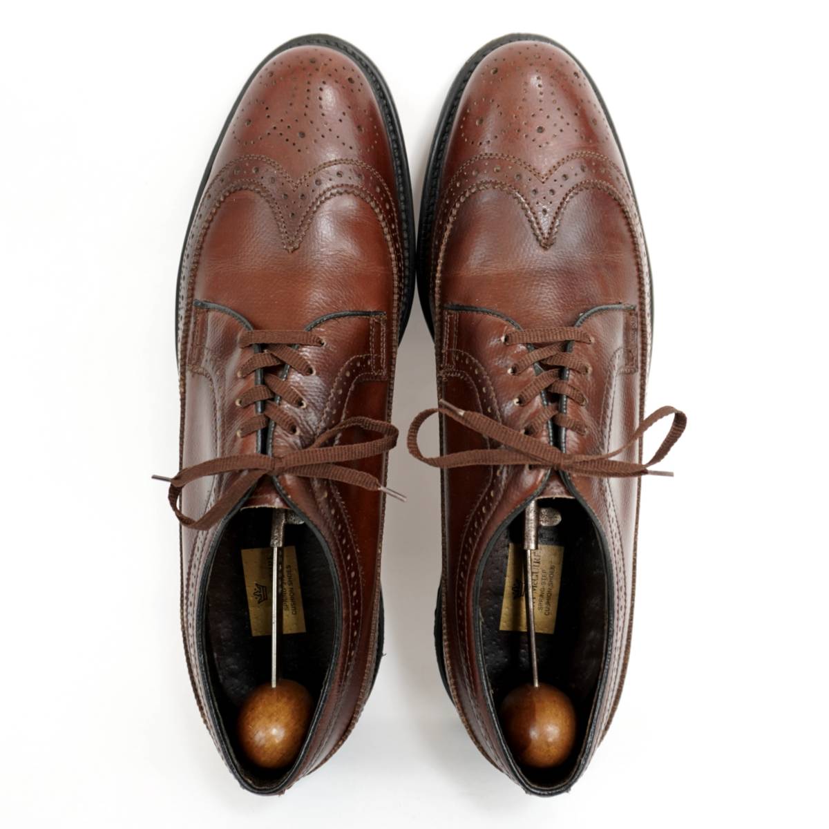 STUART McGUIRE LONG WING TIP 1990s US10 5B Vintage STUART McGUIRE LONG WING TIP 1990s US10 5B Vintage