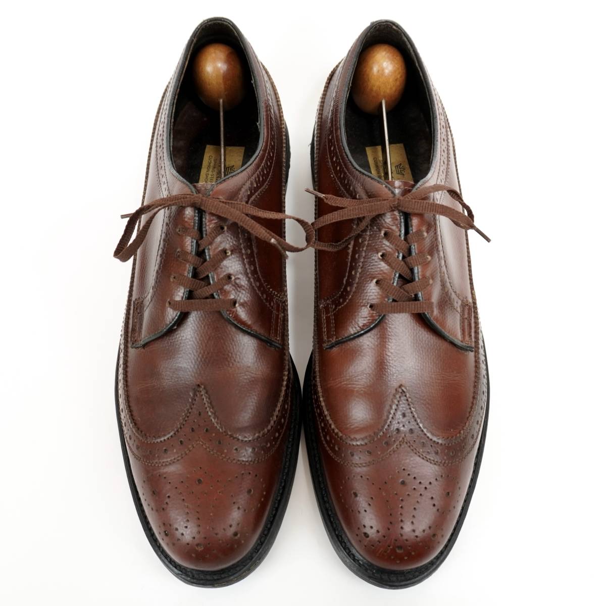 STUART McGUIRE LONG WING TIP 1990s US10 5B Vintage STUART McGUIRE LONG WING TIP 1990s US10 5B Vintage