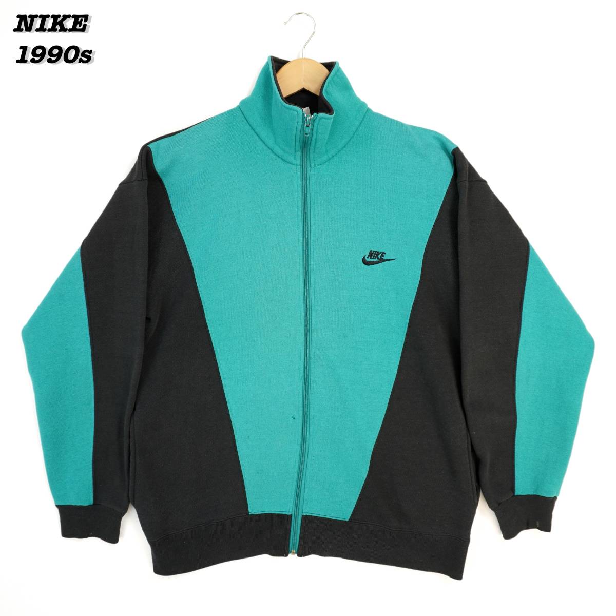 NIKE FULL-ZIP Sweatshirts 1990s SWT2405 Made in USA ナイキ フルジップ スウェットシャツ 1990年代 アメリカ製 銀タグ