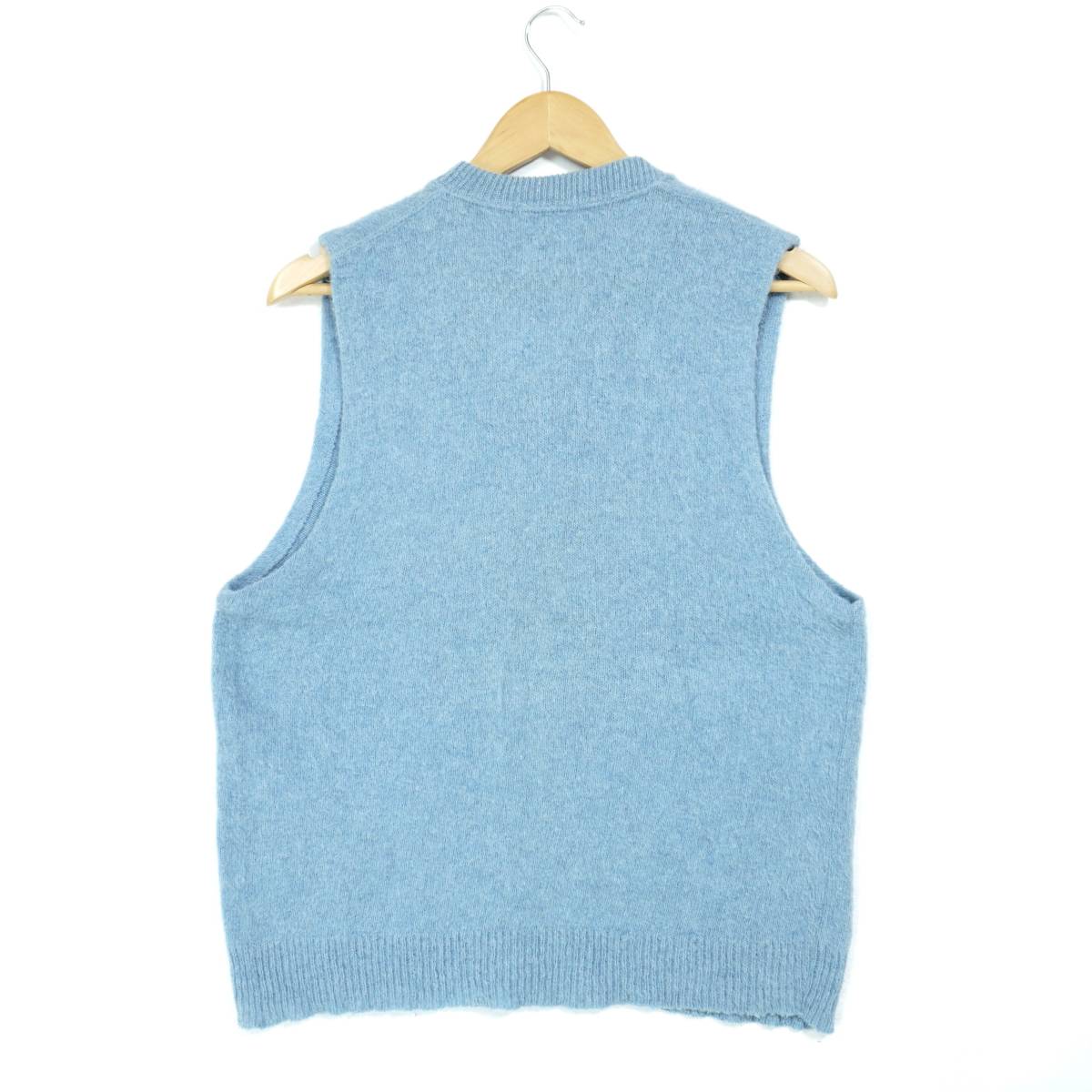 Barclay Mohair V-Neck Vest 1960s L SWT2412 Vintage バークレイ モヘア モヘアセーター Vネック ベスト 1960年代 ヴィンテージ_画像2