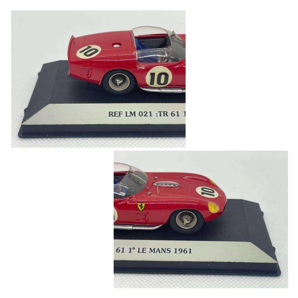 【当時物】1/43 Starter スターター REF LM 021 FERRARI TR 61 1゜Le Mans 1961 #10 フェラーリ ル・マン_画像3