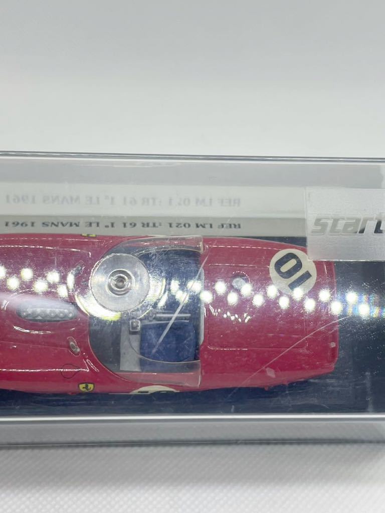 【当時物】1/43 Starter スターター REF LM 021 FERRARI TR 61 1゜Le Mans 1961 #10 フェラーリ ル・マン_画像10