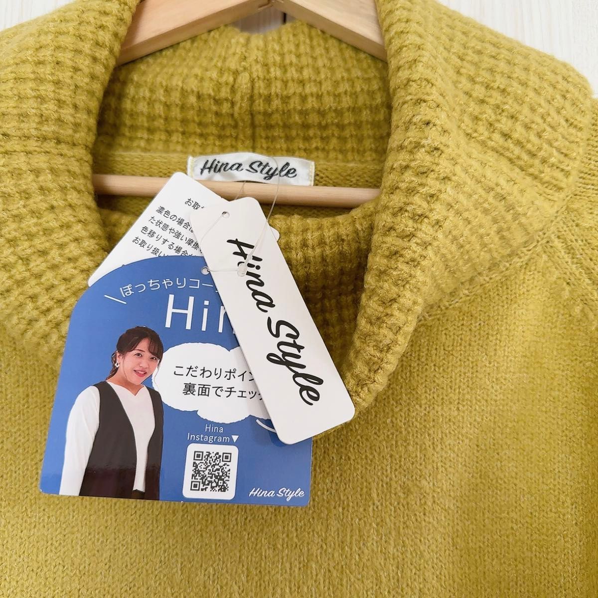 【hina】ニットプルオーバー　3L 新品 ニット セーター