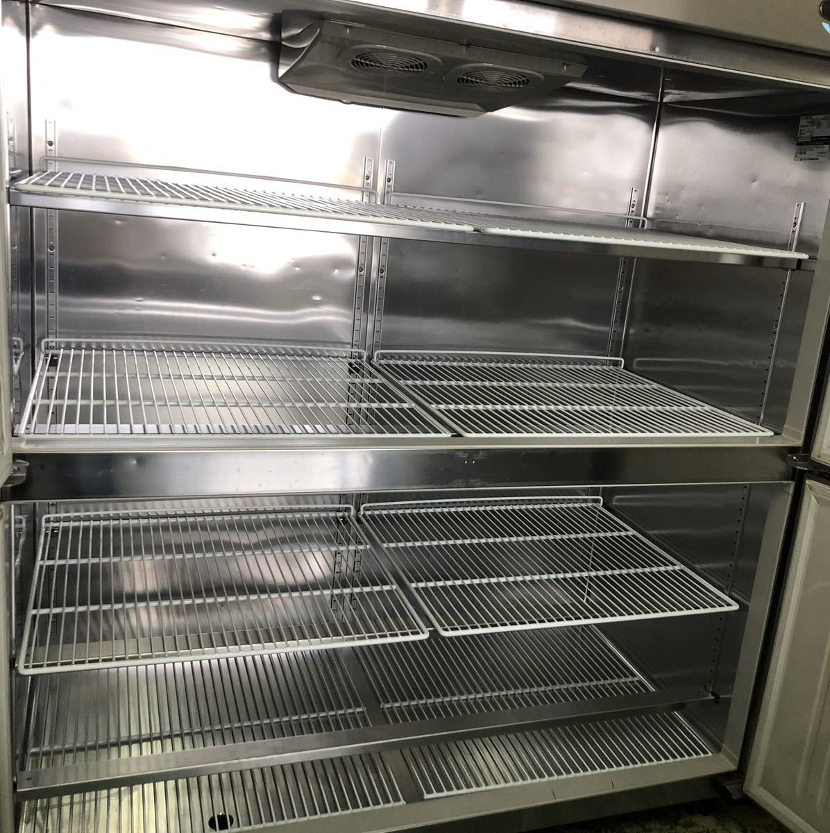 ホシザキ HOSHIZAKI 業務用冷蔵庫　業務用　三相200V 2010年式　冷蔵庫　HR-150X3-ML 1500×800×1800 厨房機器　4ドア I_画像4