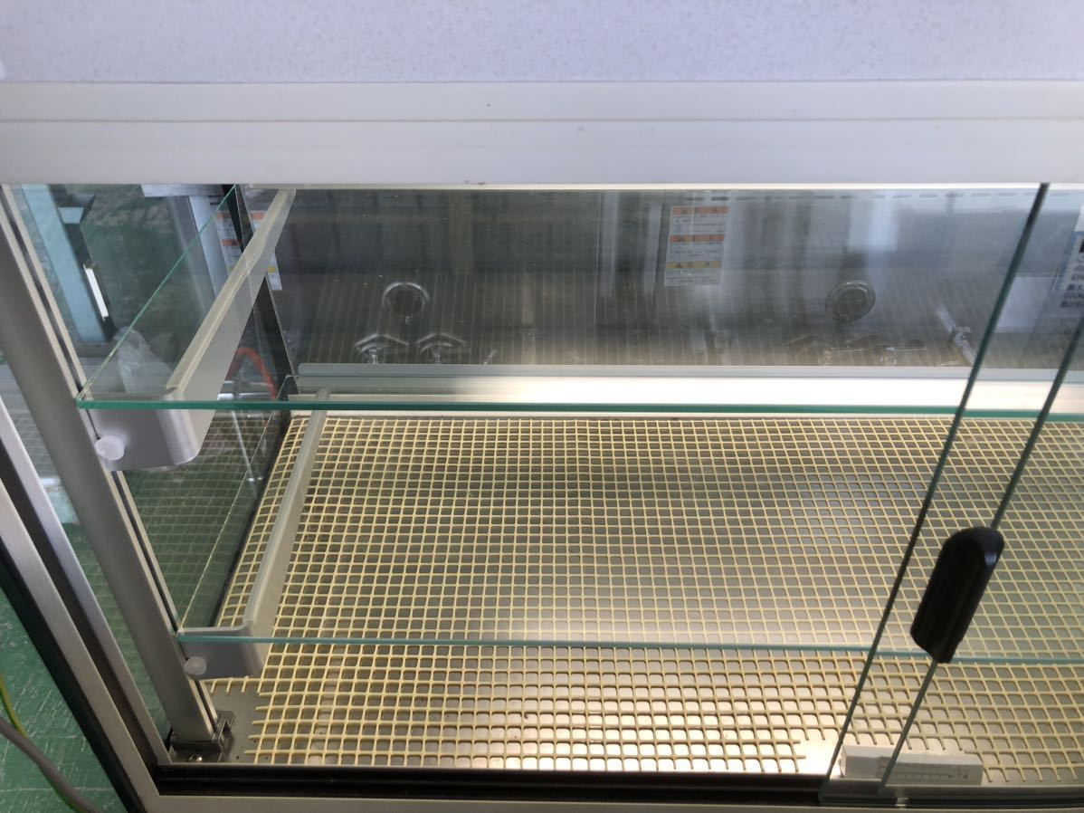 ホシザキ　HOSHIZAKI 冷蔵ショーケース KD-90D1-W 2017年式　100V 900×350×780 業務用　厨房機器　中古品　飲食店　I_画像4