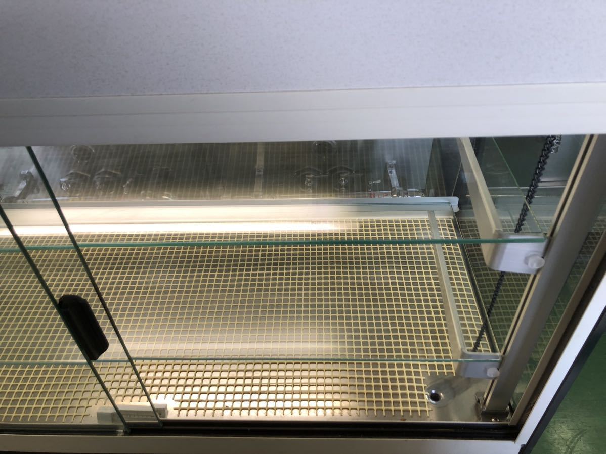 ホシザキ　HOSHIZAKI 冷蔵ショーケース KD-90D1-W 2017年式　100V 900×350×780 業務用　厨房機器　中古品　飲食店　I_画像5