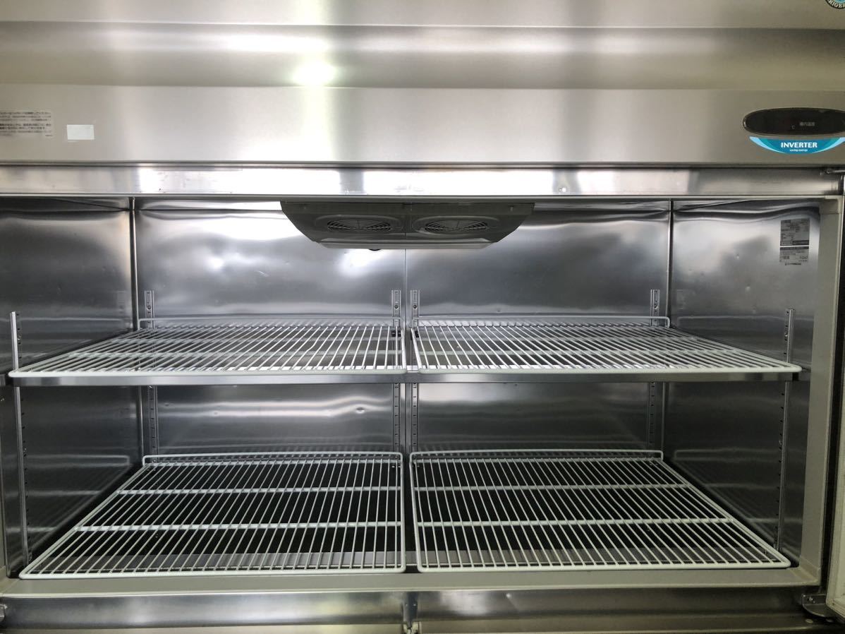 ホシザキ HOSHIZAKI 業務用冷蔵庫　業務用　三相200V 2010年式　冷蔵庫　HR-150X3-ML 1500×800×1800 厨房機器　4ドア I_画像2