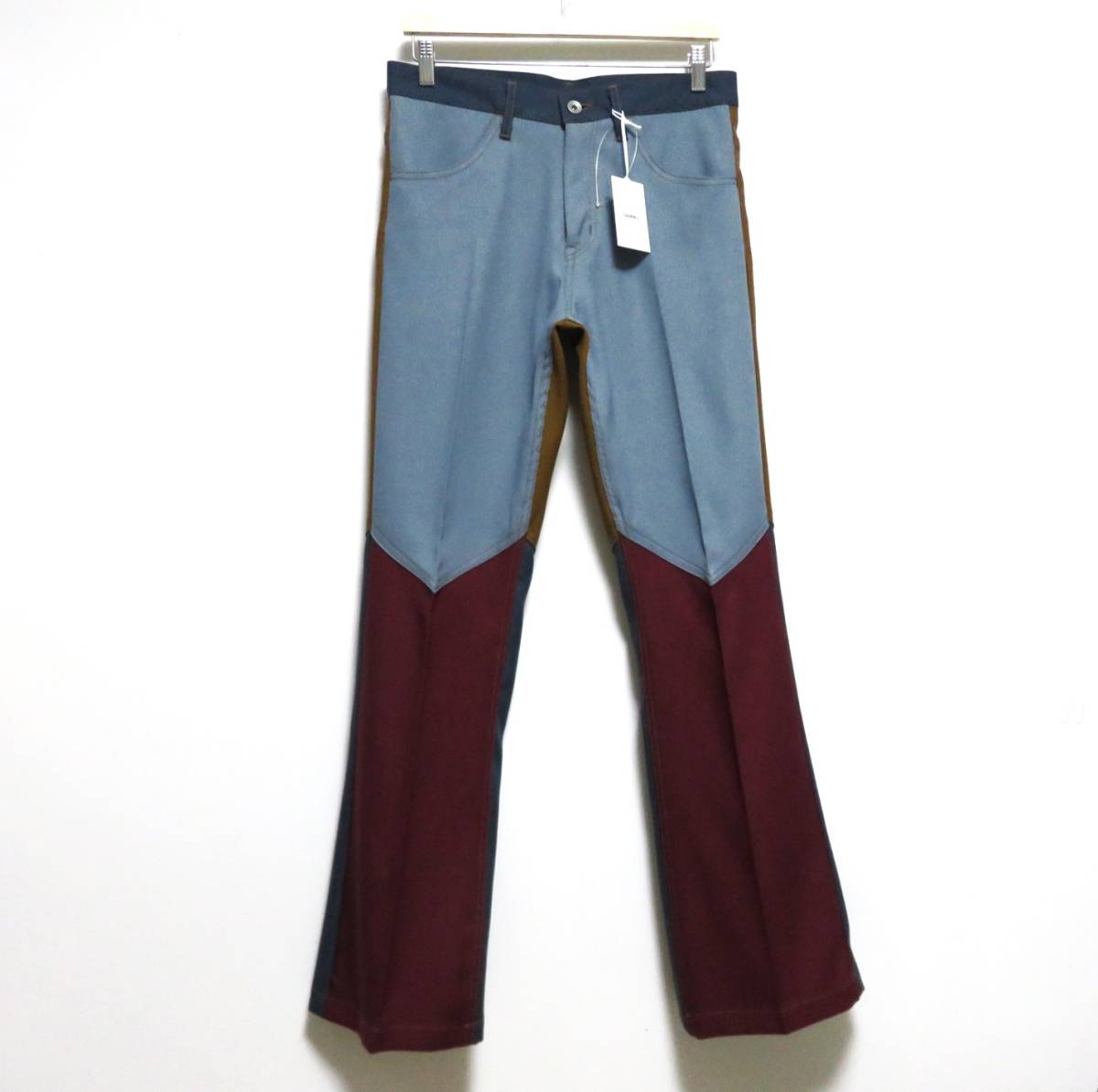 送料無料 定価3.8万 新品 DAIRIKU Crazy Flare Pressed Pants 29 日本製 ダイリク クレイジー フレア プレスド パンツ_画像1