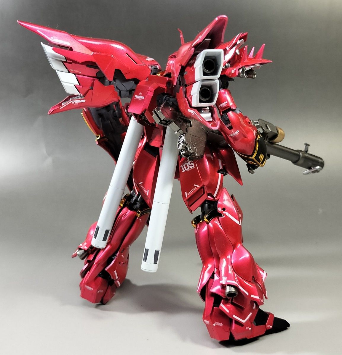 HG 1/144 シナンジュ カスタム 改修 塗装 完成品 |完成品 HG 1/144 シナンジュ カスタム 改修 塗装 完成品 |完成品