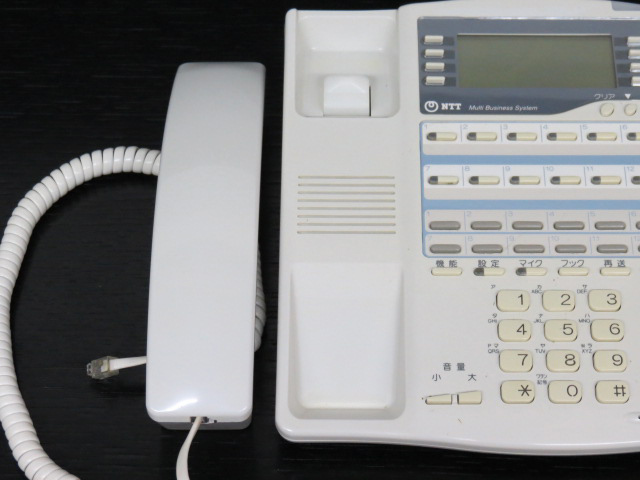 ■東仕 αRX2/IX2 12ボタン スター標準 電話機【 MBS-12LSTEL-(2)】■801 ビジネスフォン_画像5