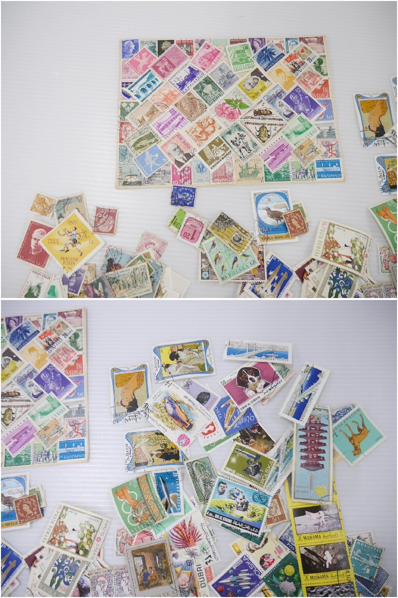 【普通郵便送料無料】未使用+使用済み 外国切手 いろいろ まとめて_画像7