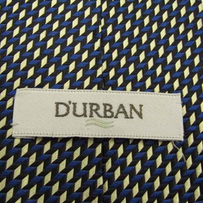 [ хорошая вещь ] Durban DURBAN мелкий рисунок рисунок шелк точка рисунок мужской галстук черный 