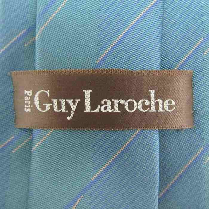 ギラロッシュ ブランド ネクタイ シルク メンズ ブルー Guy Larocheの画像4