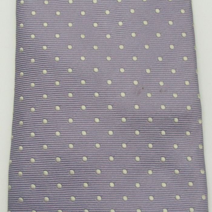  Beams BEAMS точка рисунок шелк Beams сделано в Японии бренд мужской галстук лиловый 