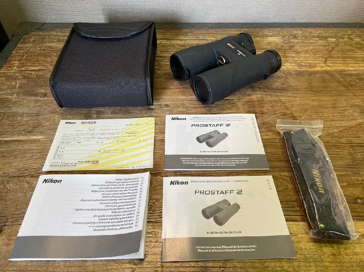 Nikon ニコン 双眼鏡 PROSTAFF 5 8x42 展示品/動作未チェック品 12239_画像1