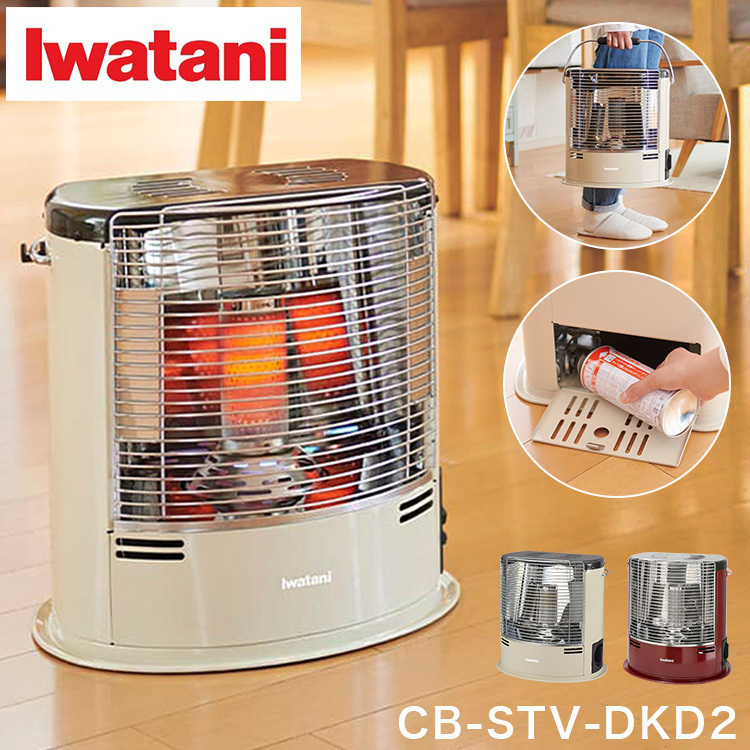 watani イワタニ カセットガスストーブ デカ暖II CB-STV-DKD2 デカ暖2 暖房 カセットガス ストーブ 防災用品 電源不要 屋内用 節電_画像1