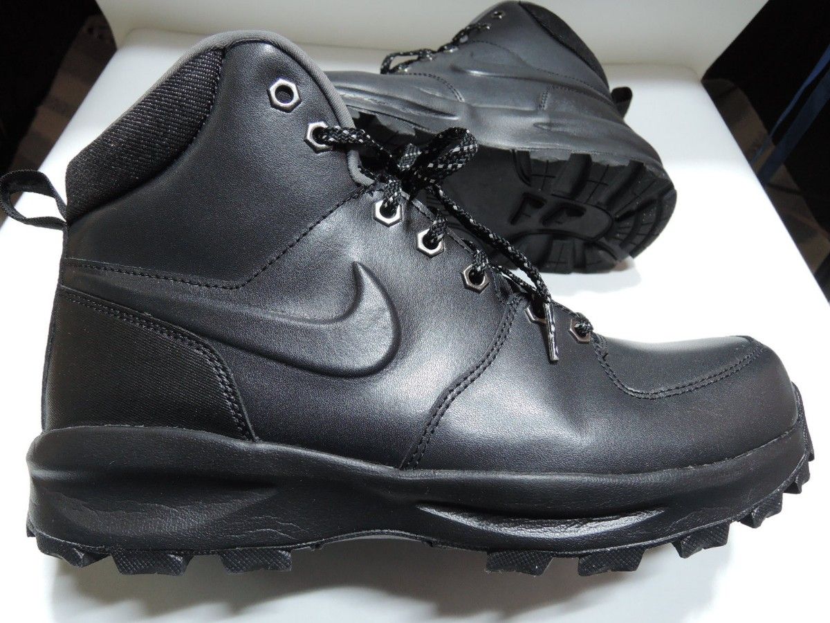 【美品】Nike Manoa Leather ナイキ マノアレザー ブーツ 黒 27.5㎝