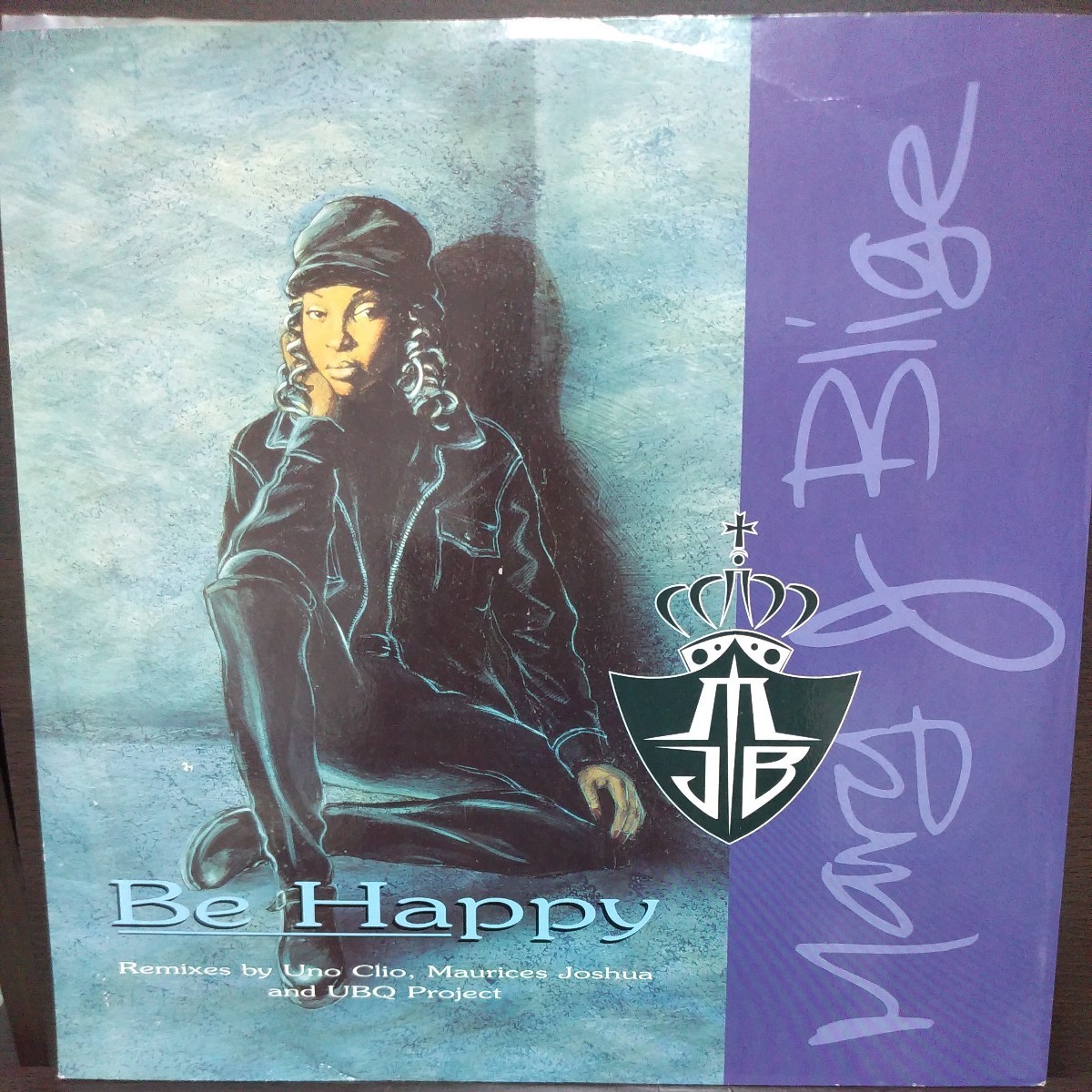 12inch UK盤/MARY J BLIGE BE HAPPY_画像1