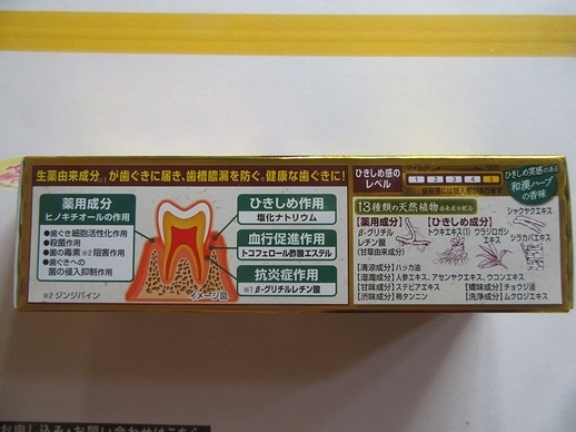 小林製薬の薬用ハミガキ「生葉EX」 100g × 6箱_画像2