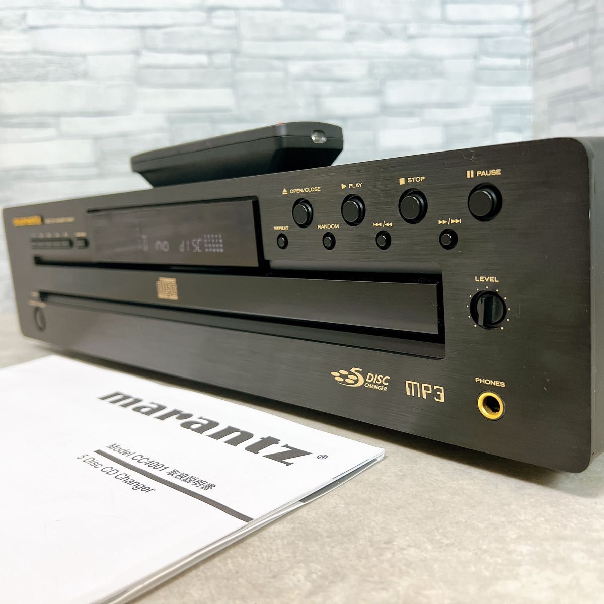 希少 marantz マランツ ルーレット式 CDプレーヤー 5ディスク 希少 marantz マランツ ルーレット式 CDプレーヤー 5ディスク