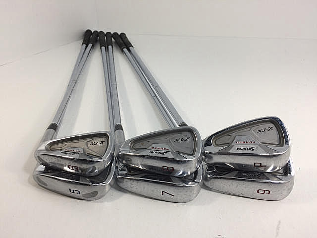 【格安スタート】【返品OK】中古 (6本)スリクソン(SRIXON) Z-TX アイアン 2011 5〜9.P D/G SL 選択なし 選択なし_画像2