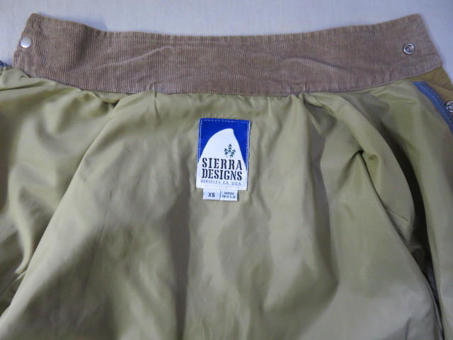 ☆極美品 90's パナミントジャケット 三本木ネーム シェラデザイン SIERRA DESIGNS 60/40 MADE IN U.S.A XS☆の画像5