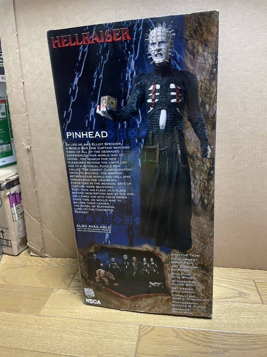 18インチ　ピンヘッド　サウンドギミック付き　NECA ヘルレイザー アクションフィギュア　HELLRAISER 開封済_画像2