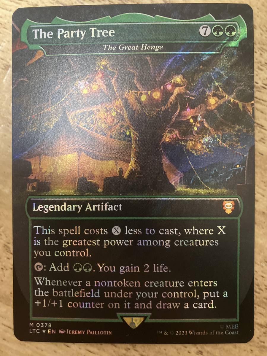 MTG グレートヘンジ サージfoil サージフォイル 誕生祝いの木 MTG グレートヘンジ サージfoil サージフォイル 誕生祝いの木