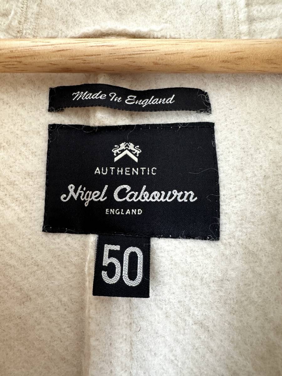 【未使用・希少】Nigel Cabourn BLANKET JACKET WHITE×NAVY 2017AW_画像7