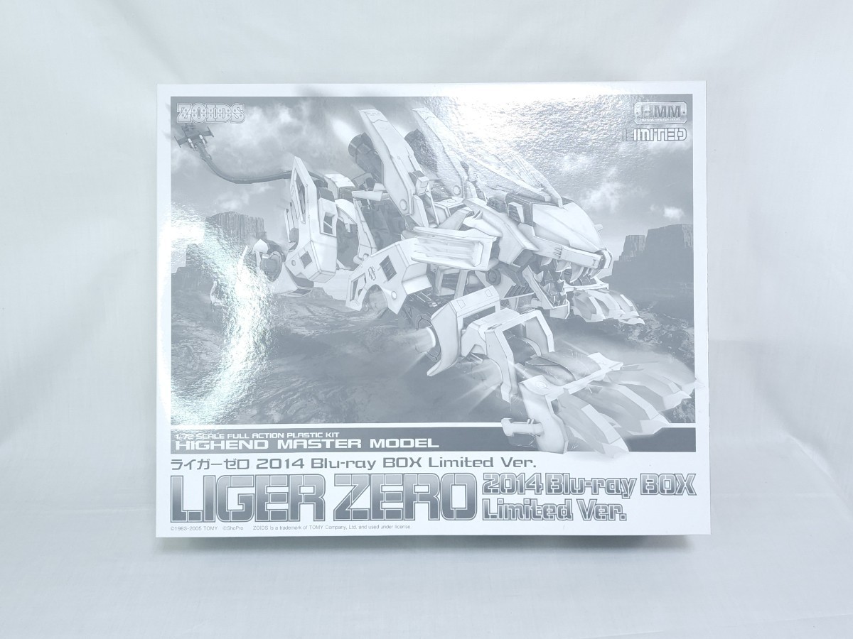 希少！未組立【コトブキヤ HMM ライガーゼロ 限定クリア仕様 プラモデルのみ】ゾイド ZOIDS KOTOBUKIYA 壽屋 Blu-ray ブルーレイ_画像1