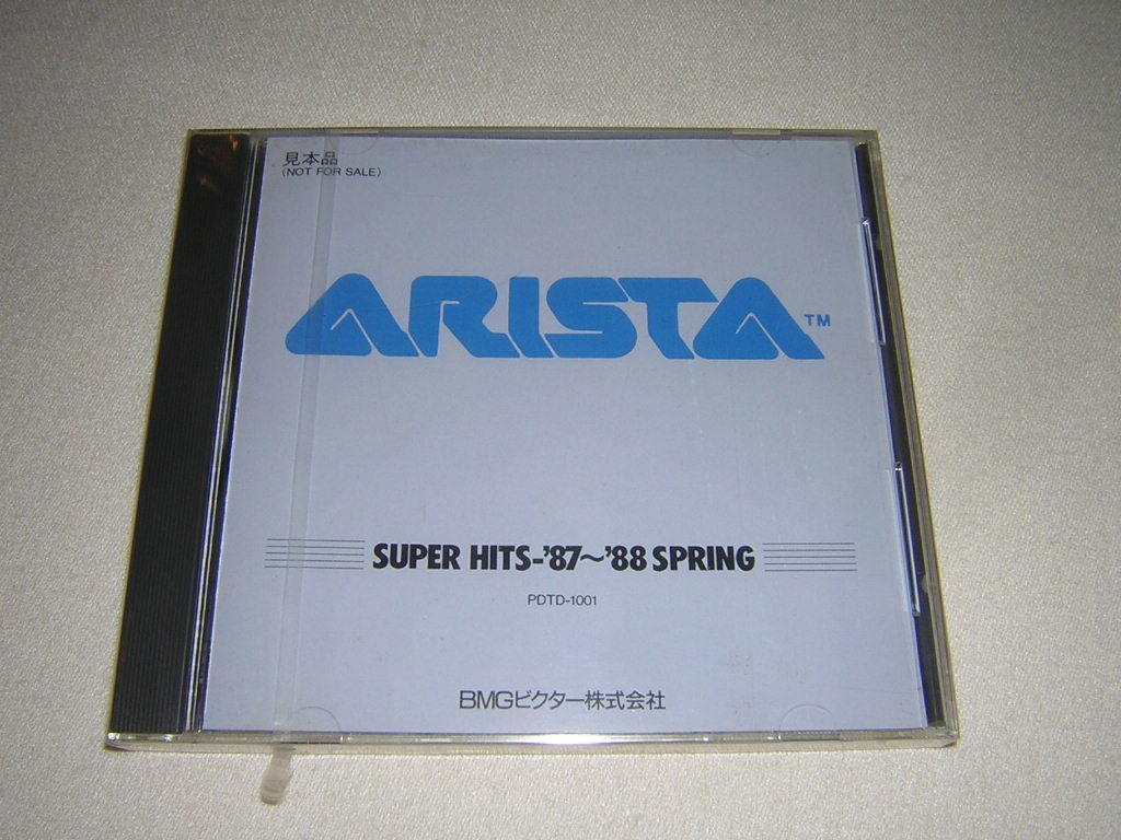 未開封品　プロモ盤 ＣＤ　ARISTA SUPER HITS 87～88 SPRING　オムニバス エアサプライ ホイットニーヒューストン クルザドス 他　見本盤　_画像1