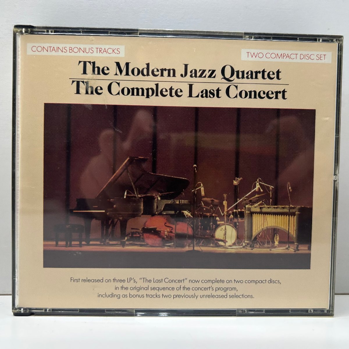 C2521 ; 【2CD】The Modern Jazz Quartet / The Last Concert / モダン・ジャズ・カルテット / ラストコンサート / Atlantic 7567-81976-2_画像1