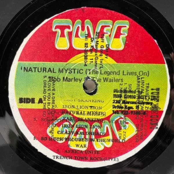 JAプレス BOB MARLEY & THE WAILERS Natural Mystic - The Legend Lives On (Tuff Gong) 不朽の大名盤 ボブ・マーリー LPの画像3